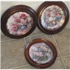Image 2 : 3 Lena Liu Framed Collector Plates,