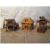 Image 1 : 3 Wood Hand Made Bird Houses