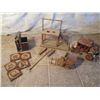 Image 2 : jail house coaster holder hand made cart & wagon