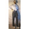 Image 1 : Fully Clothed Male Manikin, With Glass Stand