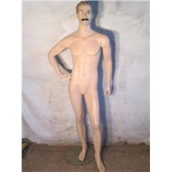 nude Male Manikin. Mondo stamp on back