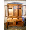 Image 2 : solid maple 50's China hutch