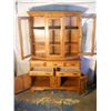 Image 3 : solid maple 50's China hutch