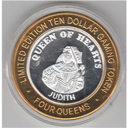 $10 SILVER CASINO 4 QUEENS