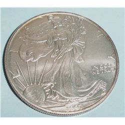 .999 Pure Silver 1 Oz American Eagle