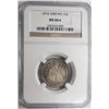 Image 1 : 1874 arr  quarter     NGC66 star