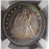 Image 2 : 1874 arr  quarter     NGC66 star