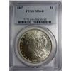 Image 1 : 1887 MORGAN DOLLAR MS64+ PCGS