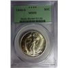 Image 1 : 1946D WALKING LIBERTY HALF DOLLAR PCGS MS65, GEM, GREEN LABEL