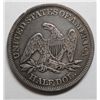 Image 2 : 1863 Seated half $  XF+