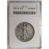 Image 1 : 1921D Walker half $   ANACS10