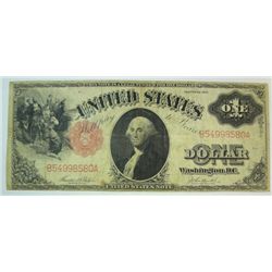 1917 $1 legal tender note  VG/F  small hole lwer center
