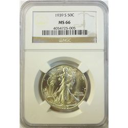 1939S  Walker half $ NGC 66