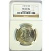 Image 1 : 1949D Franklin half $   NGC64FBL