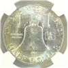 Image 3 : 1949D Franklin half $   NGC64FBL