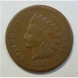 1877 Indian penny  good nice color