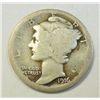 Image 1 : 1916D Mercury dime    AG with round mark on rev