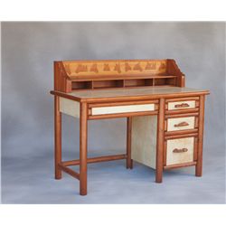 New West Desk and Mirror