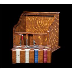 Fabulous Vintage Gambling Chip Rack