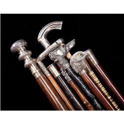 Lot of Fancy Canes or Walking Sticks