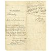 Image 1 : Pat Garrett Signed Arrest Warrant
