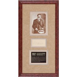 Historic Personalities, Baca, Garrett Autographs