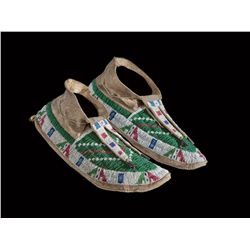 Northern Plains Beaded Moccasins