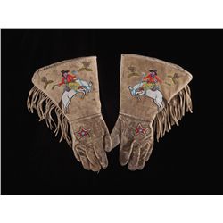 Beaded Cowboy Gauntlets
