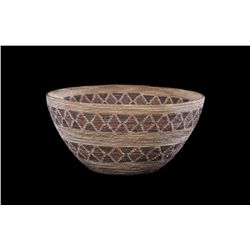 Yokuts Polychrome Basket