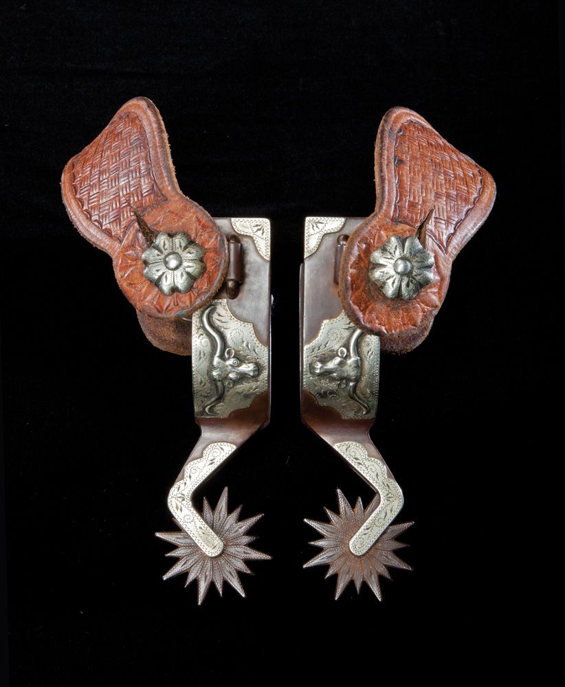 Bill Adamson Cutting Horse Spurs