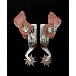 Bill Adamson Cutting Horse Spurs