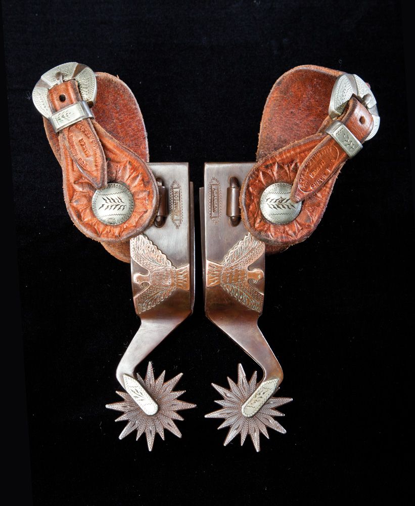 Bill Adamson Cutting Horse Spurs