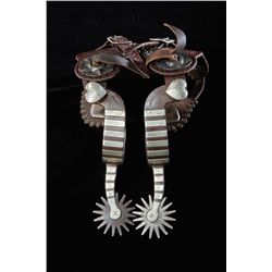 Bill Adamson California Pattern Spurs