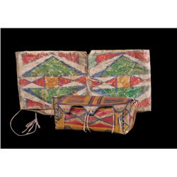 Shoshone Parfleche Lot