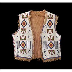 Northern Plains Beaded Vest