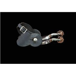 McChesney Pattern No 6 Spurs with Locking Rowels