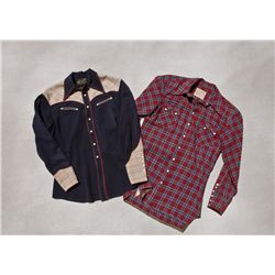 Two Roy Rogers’ Vintage Shirts
