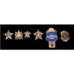 Lot of Badges belonging to Roy Rogers