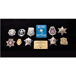 Lot of Badges Belonging to Roy Rogers