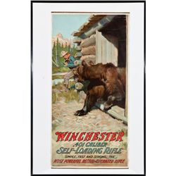 1909 Winchester Chromolithograph Poster