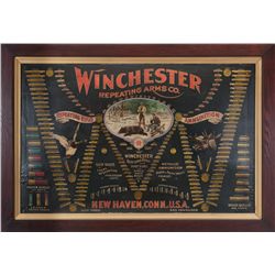 Winchester Lithographed Bullet Board