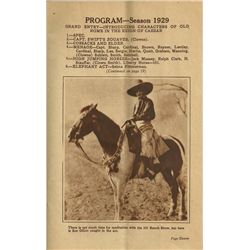 Miller Bros. 101 Ranch Wild West Lot