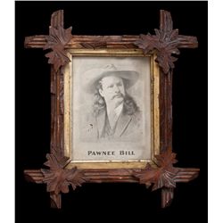 Cabinet Cards of Buffalo Bill and Group of Indians