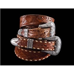 Pair of Keyston Bros. Buckles