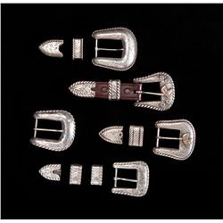 4 Flashy Vintage Buckle Sets