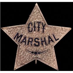 Gold City Marshal Badge