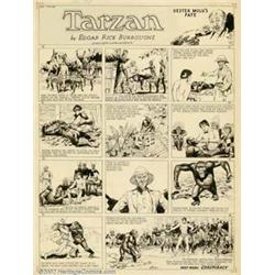 Hal Foster - Original Art for Tarzan Sunda...