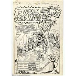 Jack Kirby and Chic Stone - Original Art f...