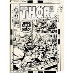 Jack Kirby - Original Cover Art for Thor #...