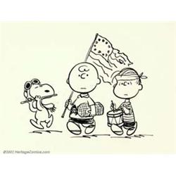 Charles Schulz - Original Peanuts Sketch (...